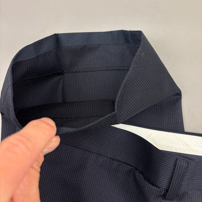 Blue/White Suitsupply Suit Pants - Men W40 - New With Tags