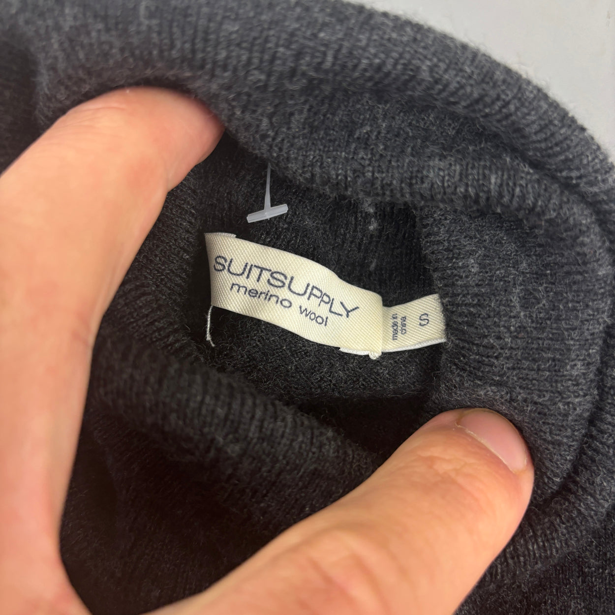Navy Suitsupply Turtleneck - Men S - Very Good