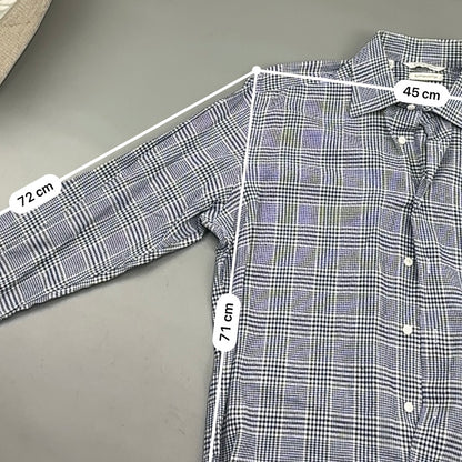 Blue/White Suitsupply Shirt - Men 39 - Very Good