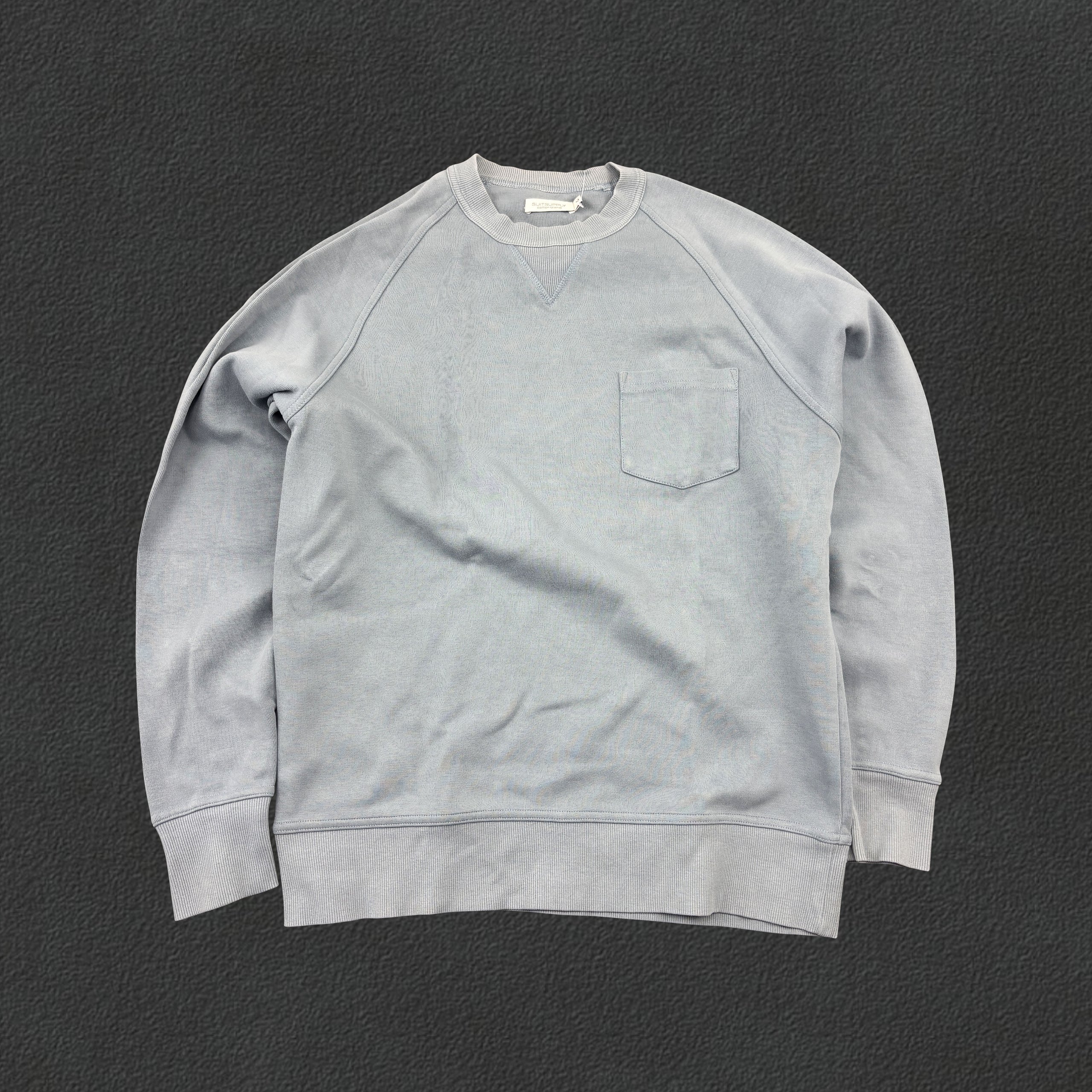 Light Blue Suitsupply Jumper - Men M - Very Good