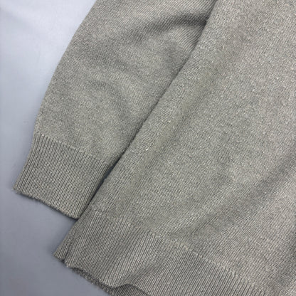Beige Massimo Dutti Half Zip - Men M - Very Good