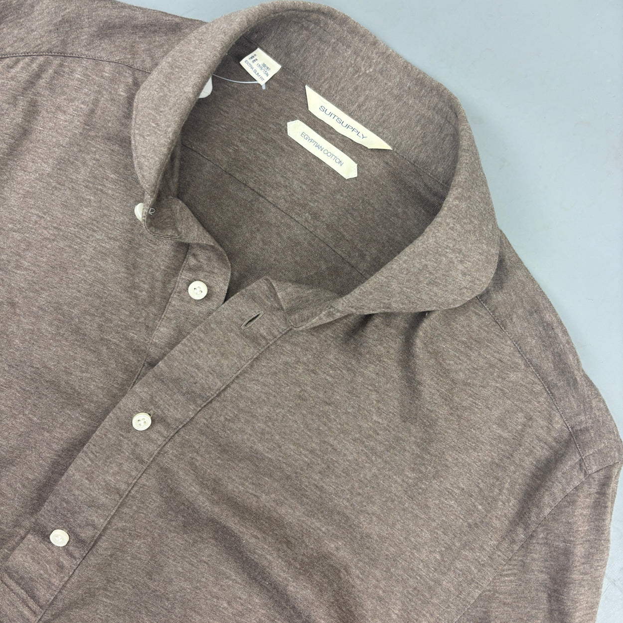 Brown Suitsupply Shirt - Men 40 - Very Good