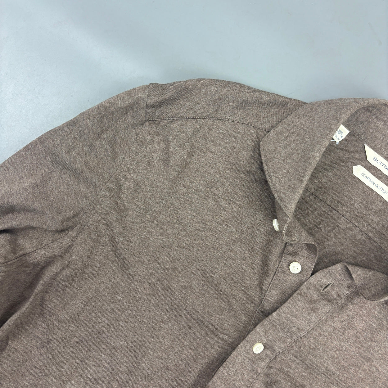 Brown Suitsupply Shirt - Men 40 - Very Good