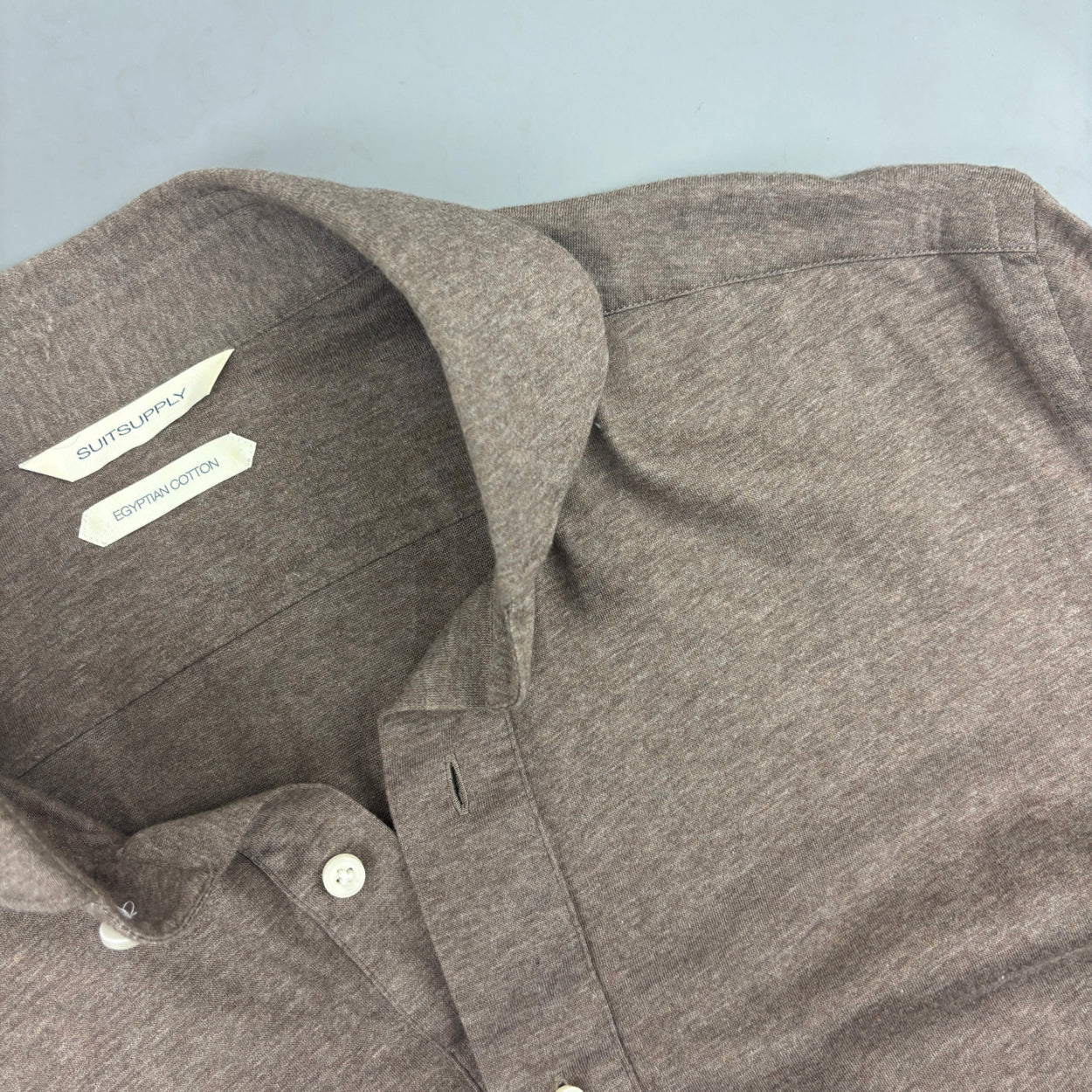 Brown Suitsupply Shirt - Men 40 - Very Good
