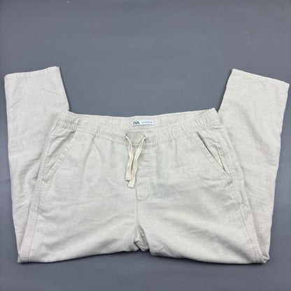 Beige Zara Trousers - Men XL - Very Good