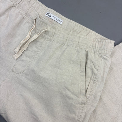 Beige Zara Trousers - Men XL - Very Good