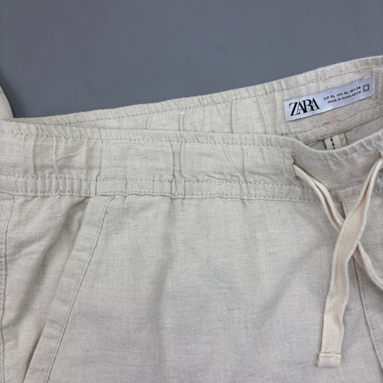 Beige Zara Trousers - Men XL - Very Good
