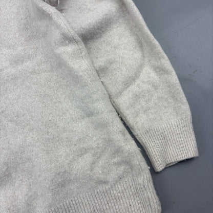 Beige Profuomo Half Zip - Men L - Very Good