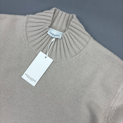 Beige Profuomo Turtleneck - Men XXL - New With Tags
