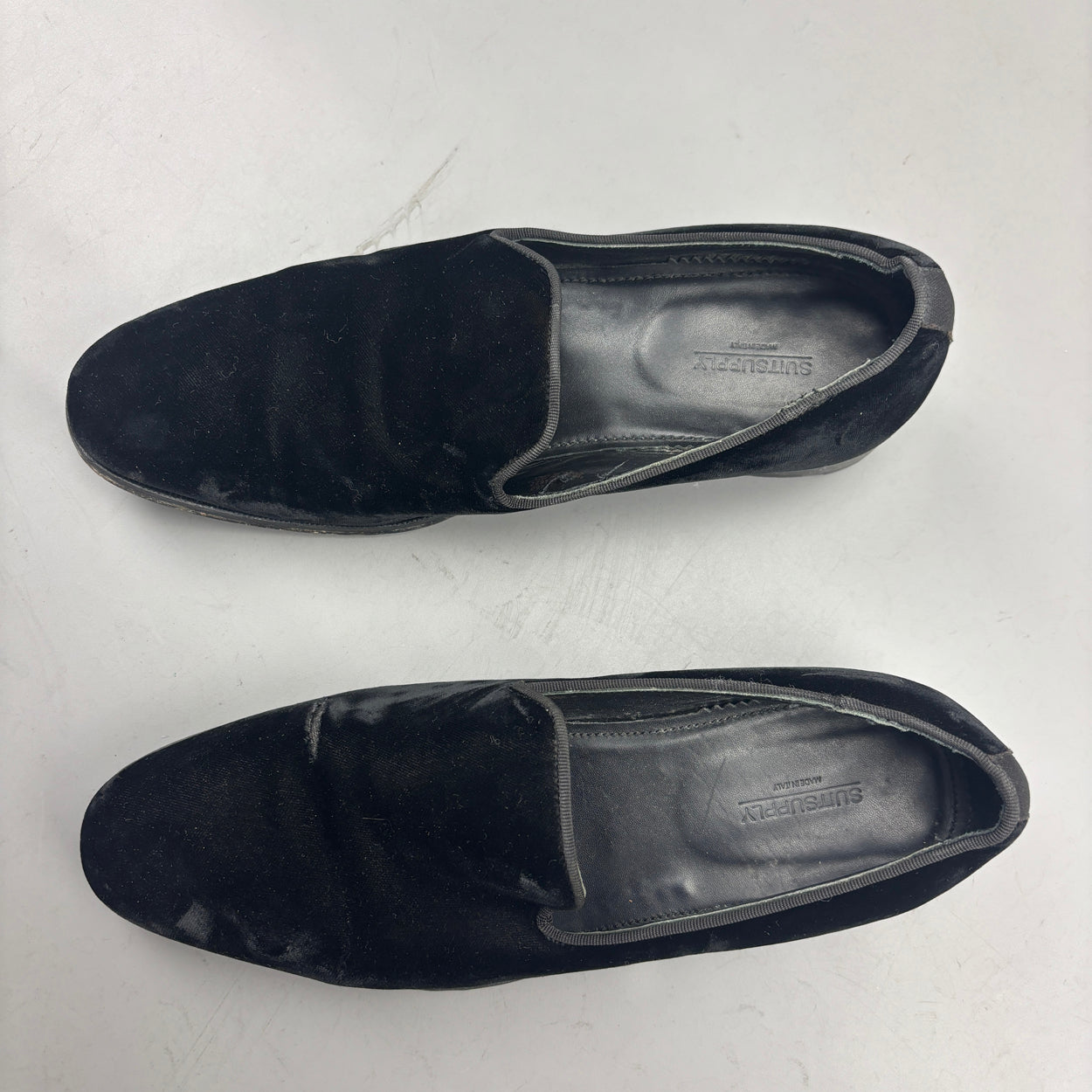 Black Suitsupply Loafers - Men 41 - Very Good