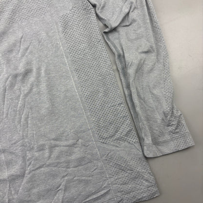 Grey Gymshark Half Zip - Men XL - Very Good