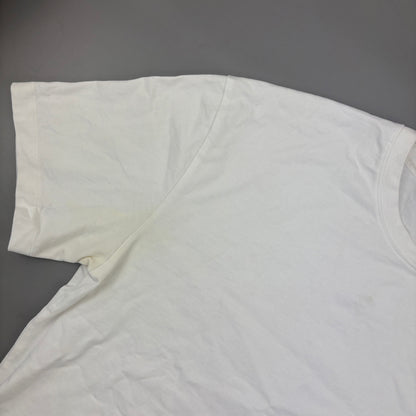 White Zara T-shirt - Men XL - Very Good