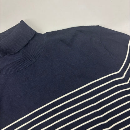 Blue/White Suitsupply Turtleneck - Men XL - New