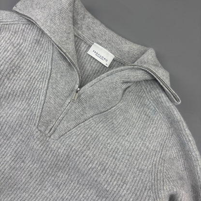 Grey Profuomo Half Zip - Men XS - Very Good