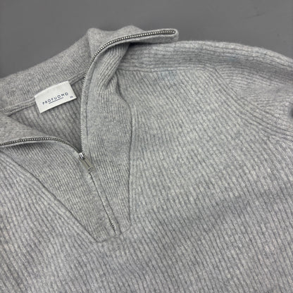 Grey Profuomo Half Zip - Men XS - Very Good