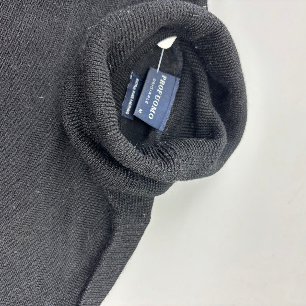 Black Profuomo Turtleneck - Men M - New