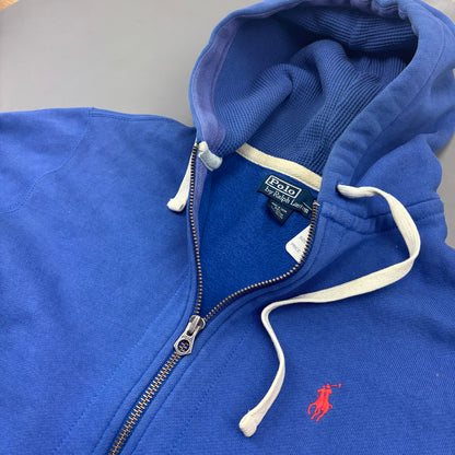 Blue Ralph Lauren Zip Vest - Men M - Very Good