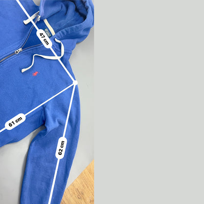Blue Ralph Lauren Zip Vest - Men M - Very Good