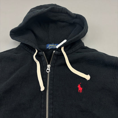 Black Ralph Lauren Zip Vest - Men S - Very Good