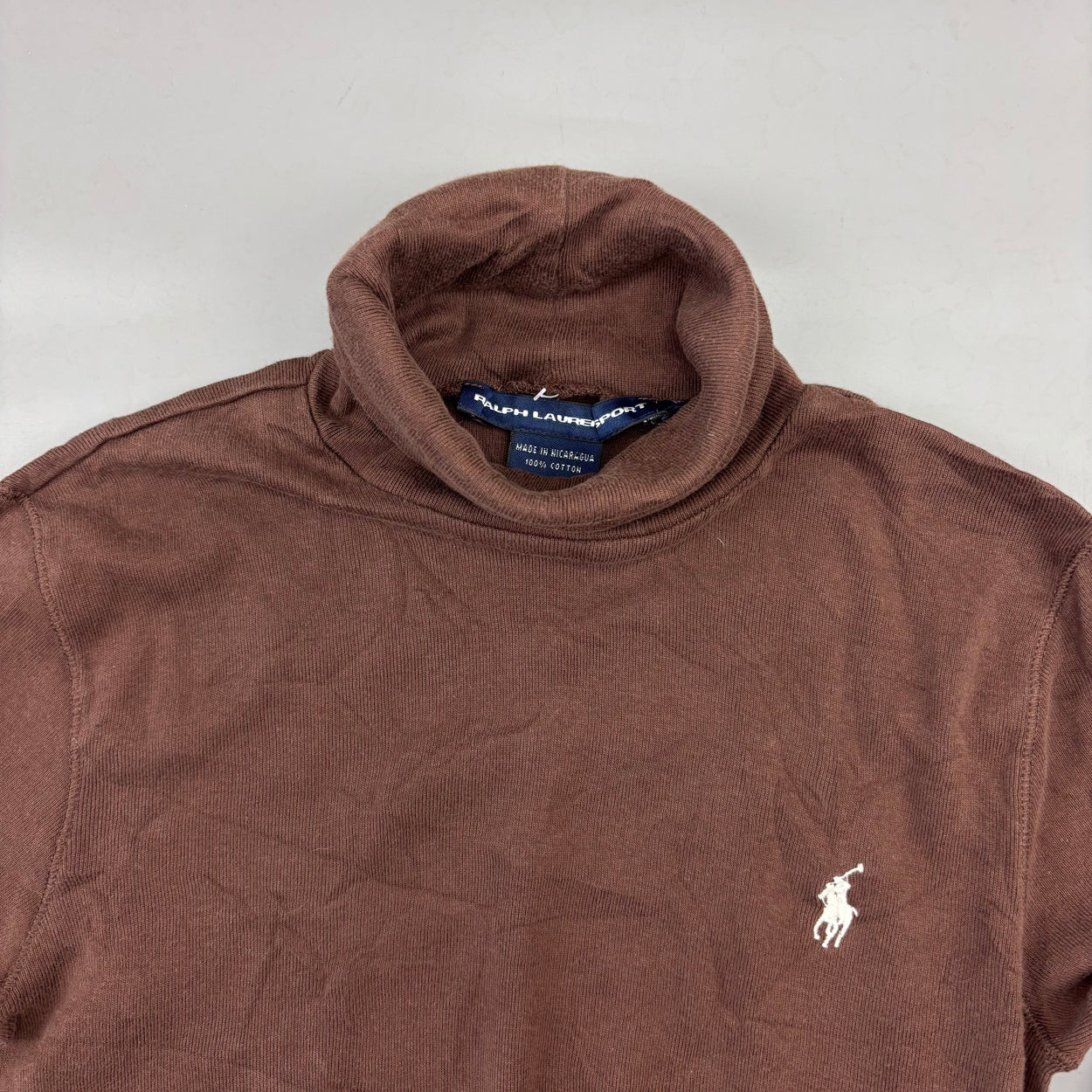 Brown Ralph Lauren Turtleneck - Women M - Very Good