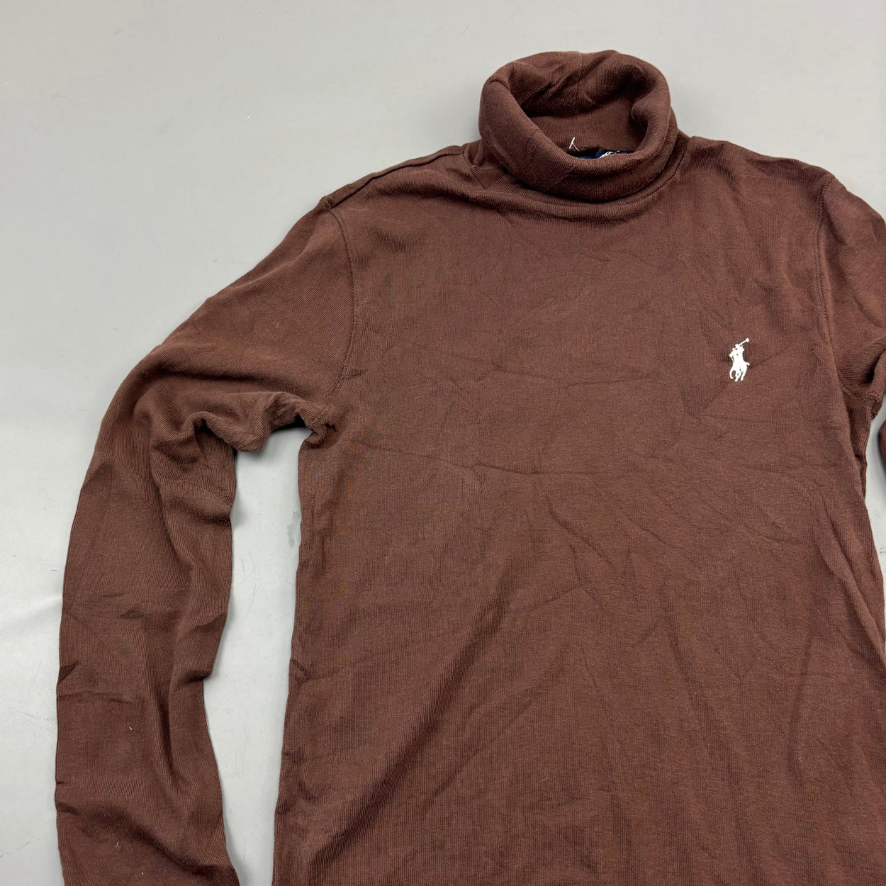 Brown Ralph Lauren Turtleneck - Women M - Very Good