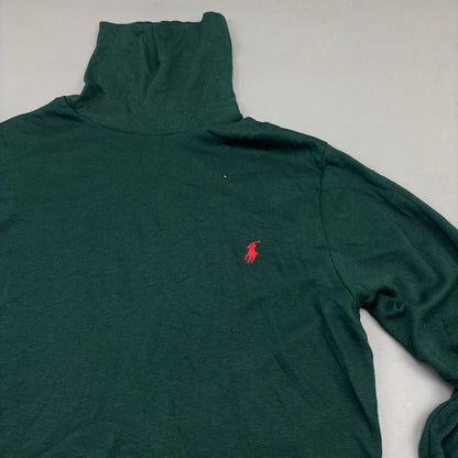 Dark Green Ralph Lauren Turtleneck - Men S - Very Good