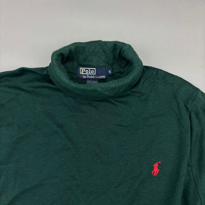 Dark Green Ralph Lauren Turtleneck - Men S - Very Good