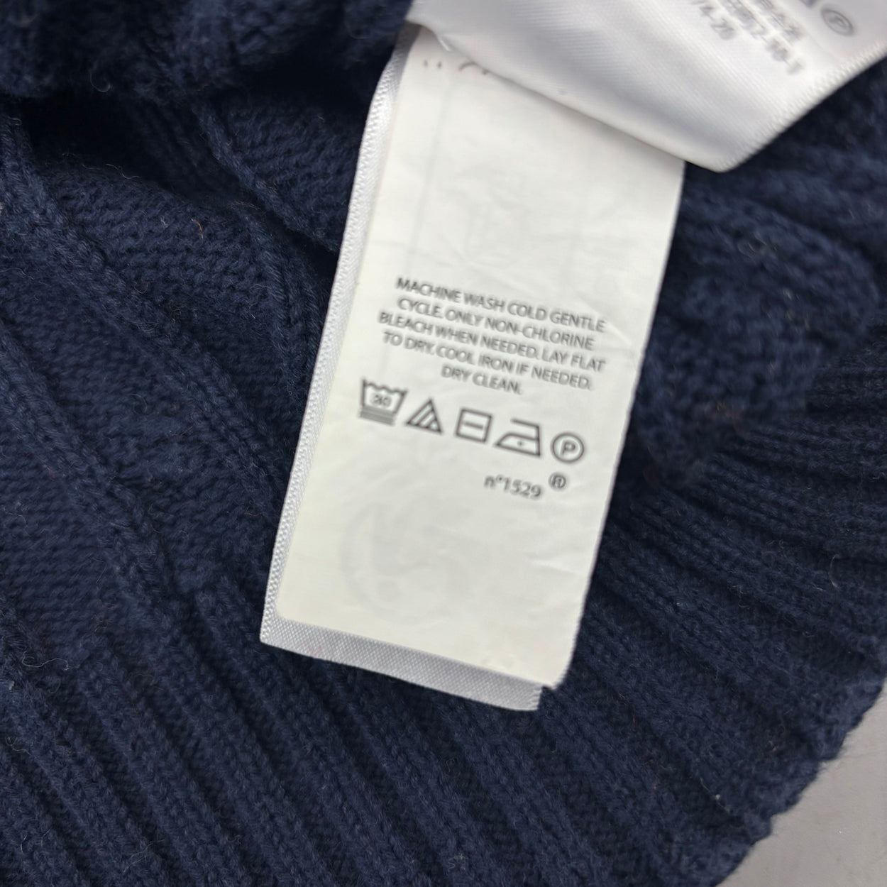 Navy Ralph Lauren Knitted T-Shirt - Women XL - Very Good