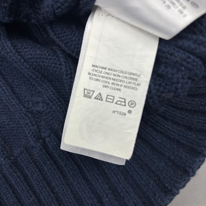 Navy Ralph Lauren Knitted T-Shirt - Women XL - Very Good