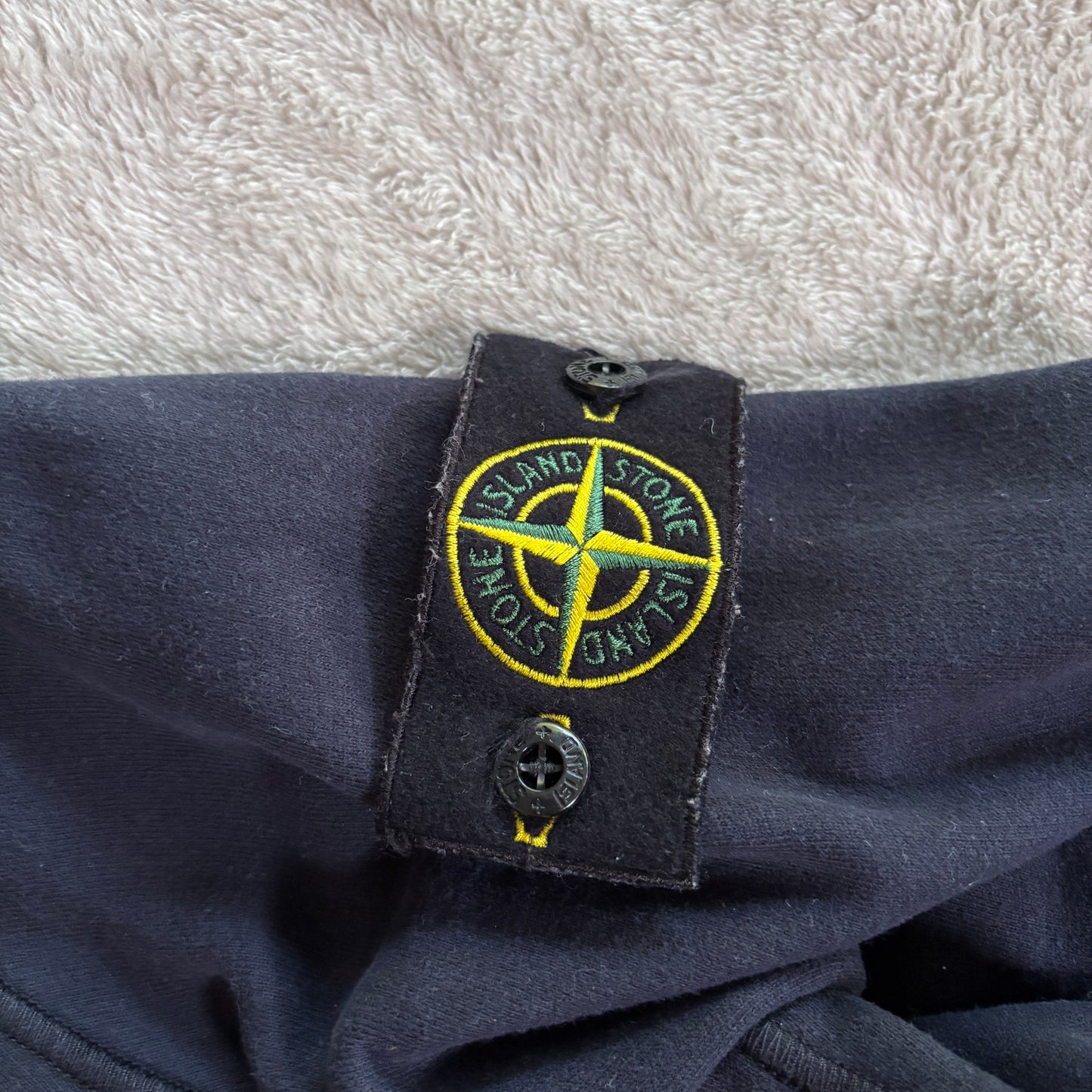 Navy/Blue Stone Island Hoodie Men - S - New & Authentique