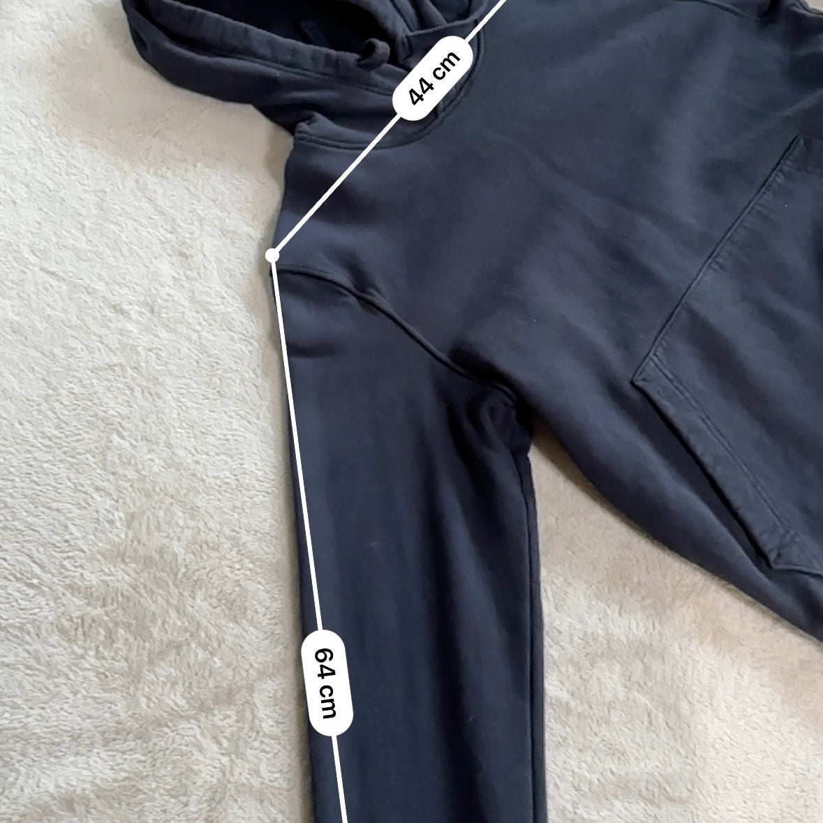 Navy/Blue Stone Island Hoodie Men - S - New & Authentique