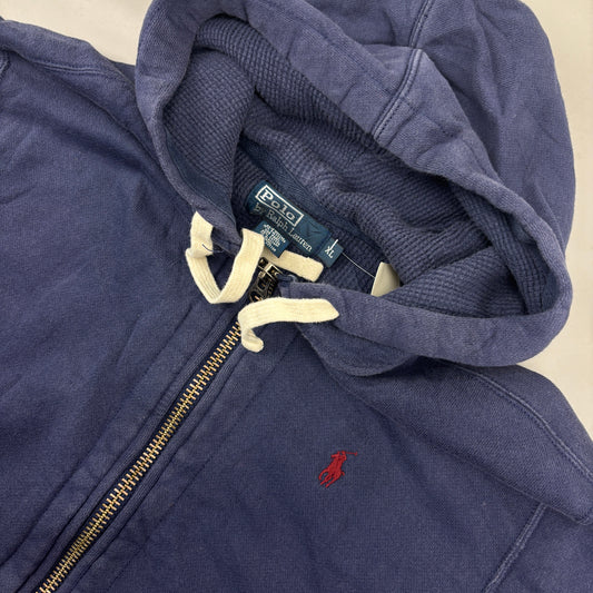 Navy Ralph Lauren Zip Vest - Men XL - Very Good