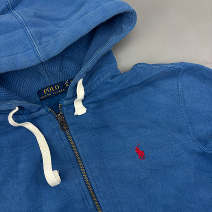 Blue Ralph Lauren Zip Vest - Men M - Very Good