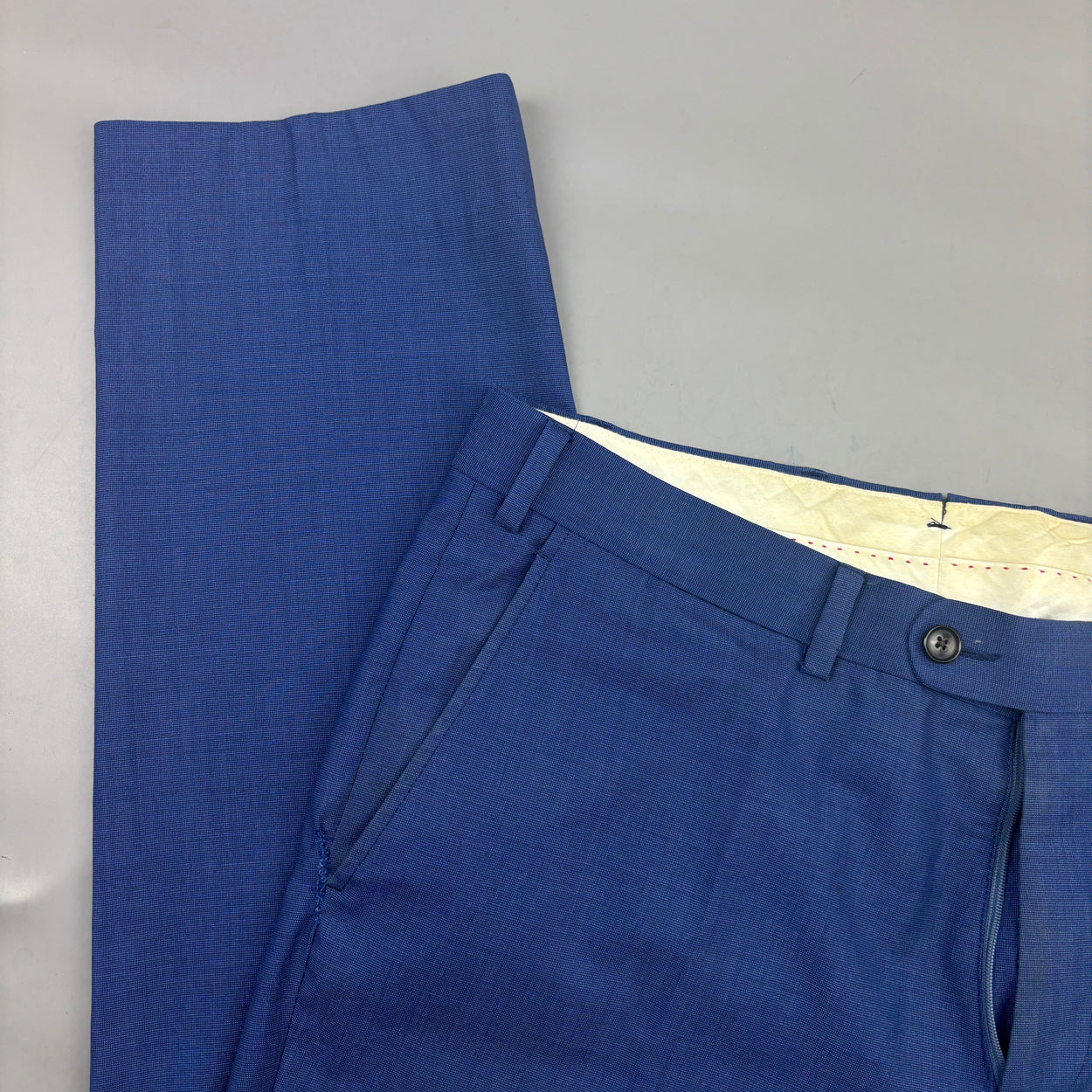 Blue Suitsupply Suit - Men Blazer 48 - Very Good