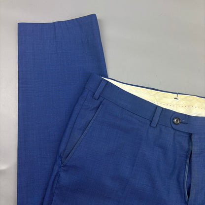 Blue Suitsupply Suit - Men Blazer 48 - Very Good