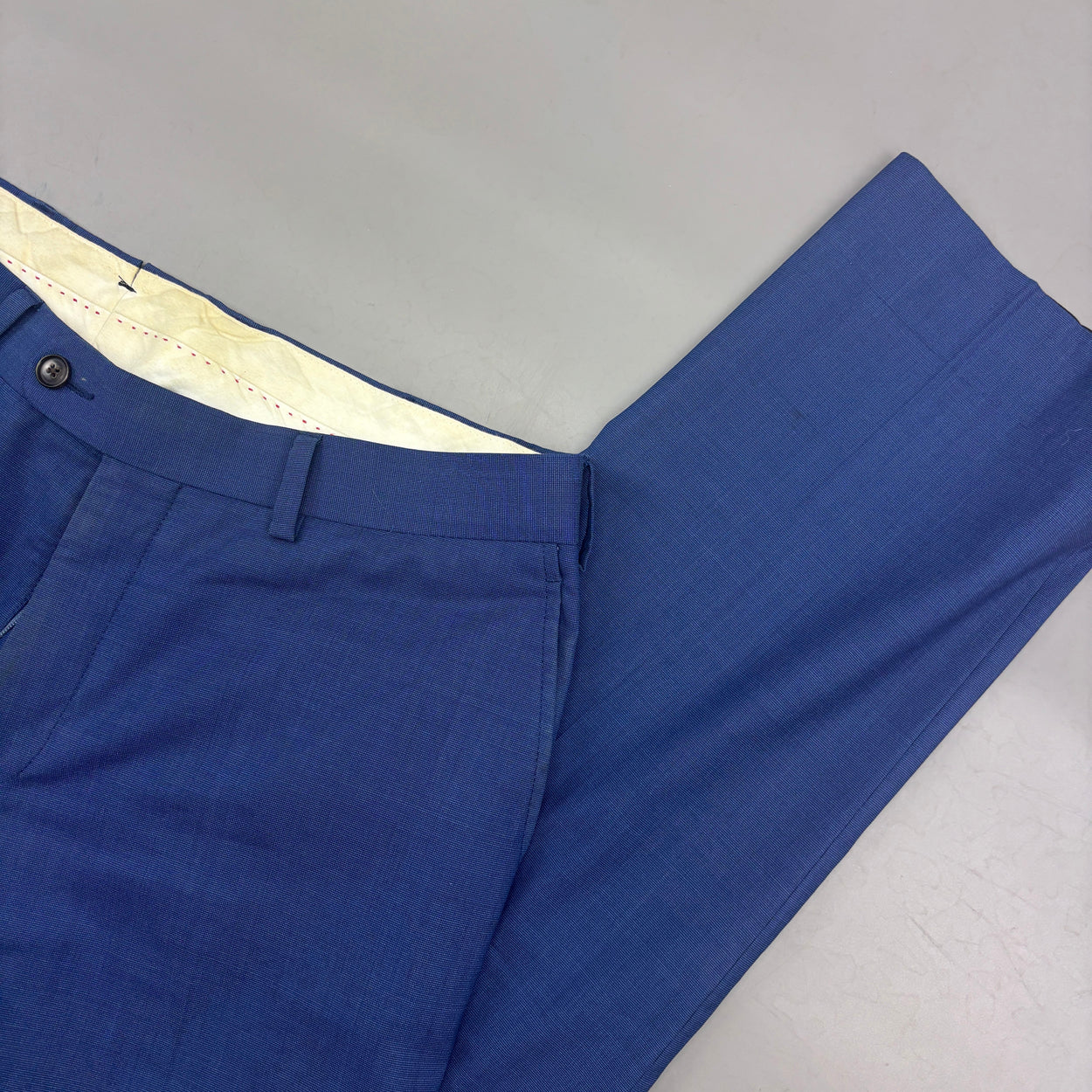 Blue Suitsupply Suit - Men Blazer 48 - Very Good