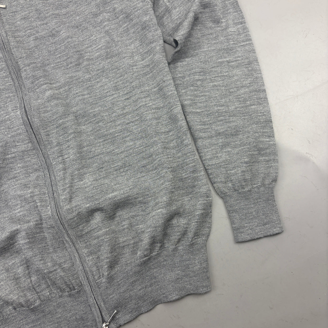 Grey Suitsupply Zip Vest - Men S - Very Good