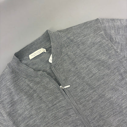 Grey Suitsupply Zip Vest - Men S - Very Good
