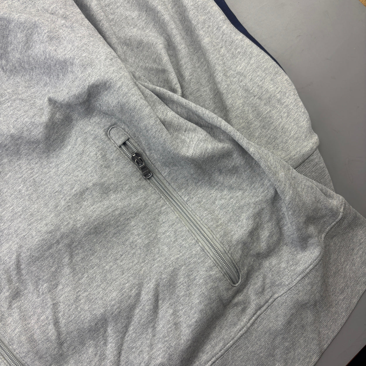 Grey Ralph Lauren Zip Vest - Men 3XL - Very Good