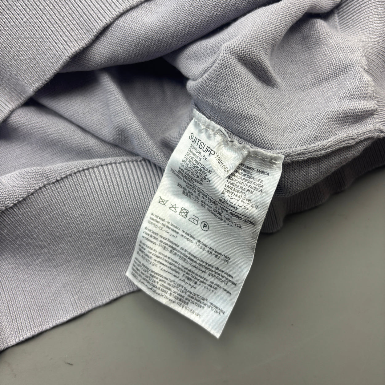 Lilac Suitsupply Jumper - Men XL - Very Good