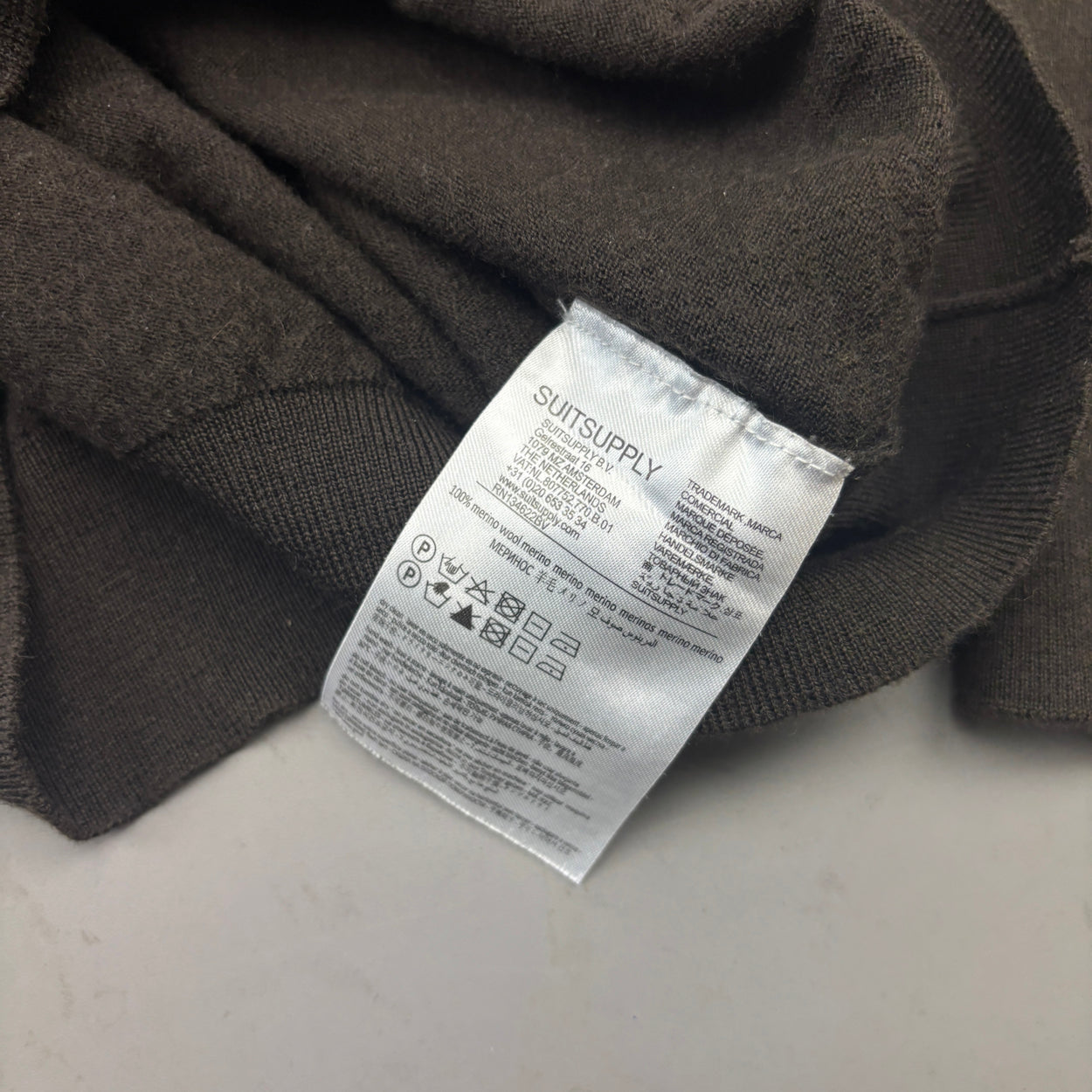Brown Suitsupply Jumper - Men M - Very Good