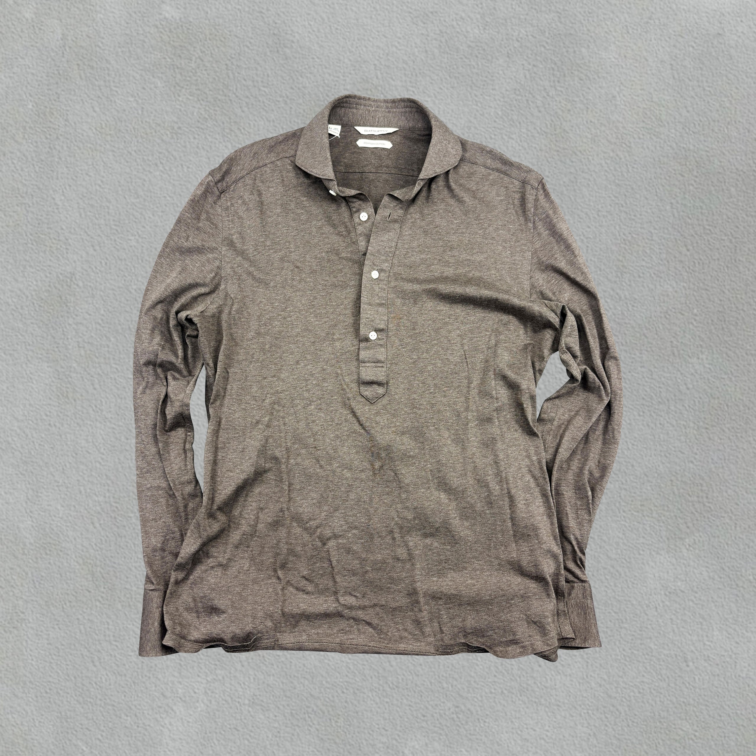 Brown Suitsupply Shirt - Men 40 - Very Good