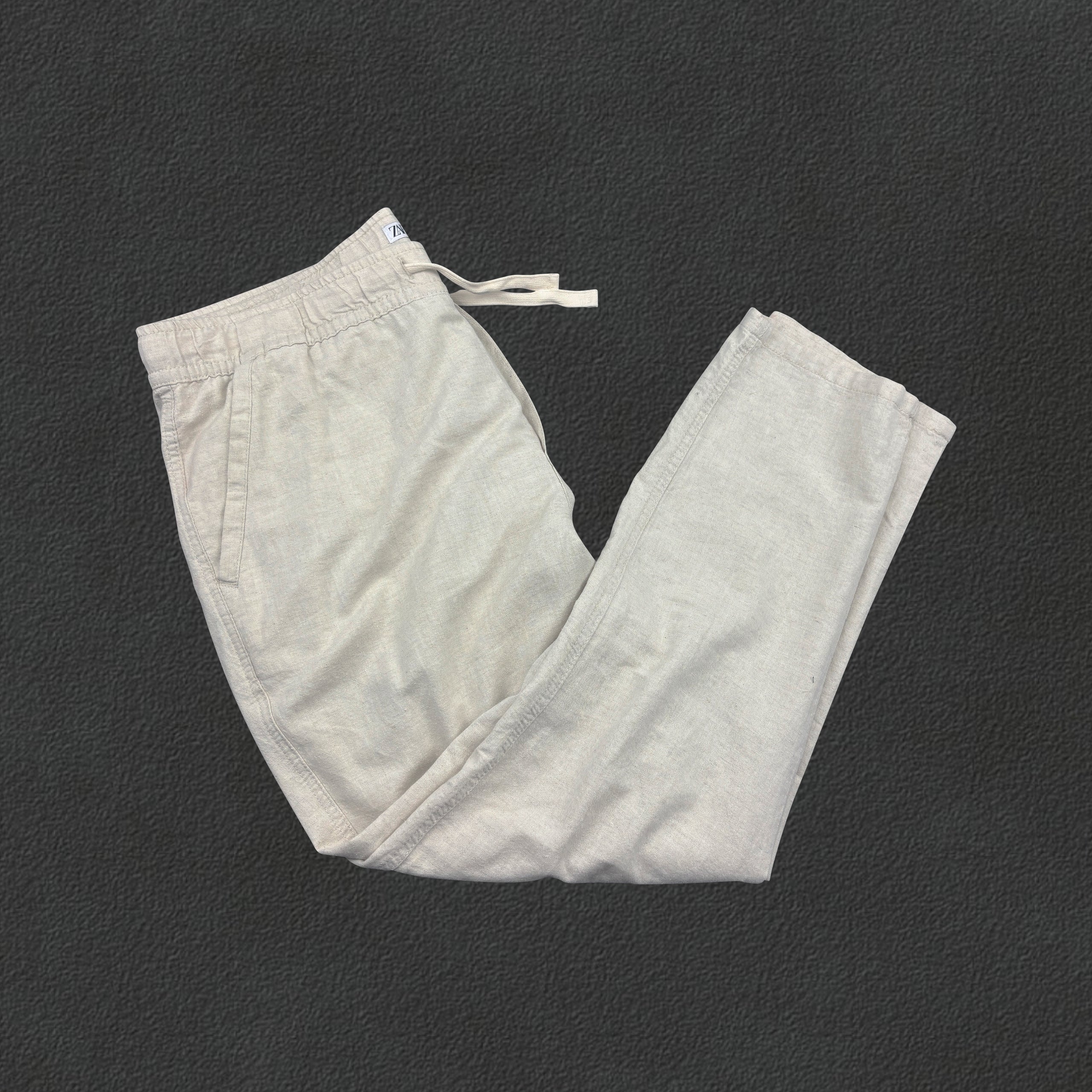 Beige Zara Trousers - Men XL - Very Good