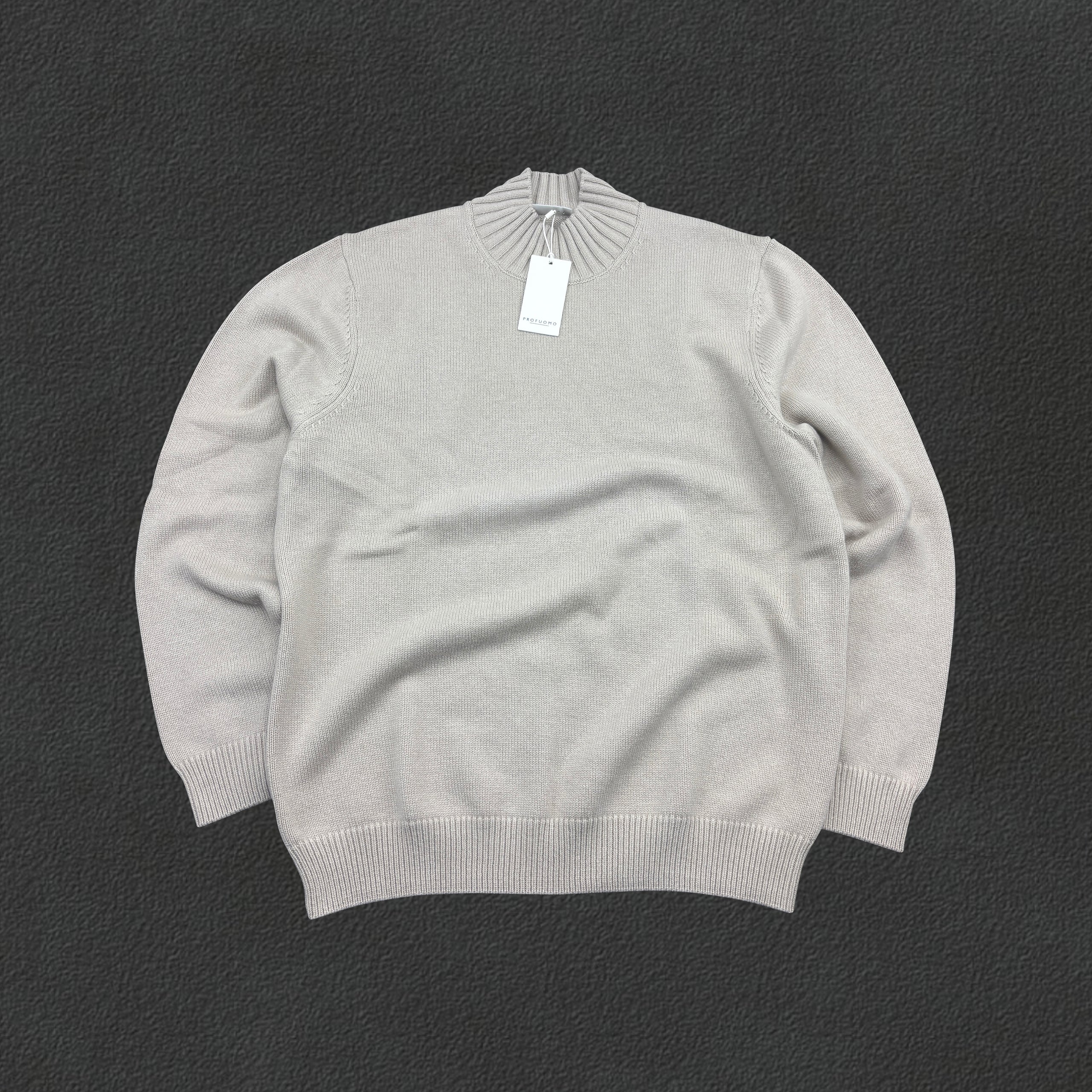Beige Profuomo Turtleneck - Men XXL - New With Tags