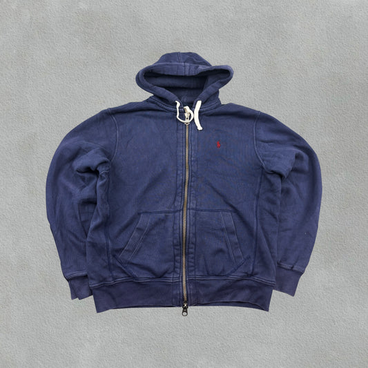 Navy Ralph Lauren Zip Vest - Men XL - Very Good