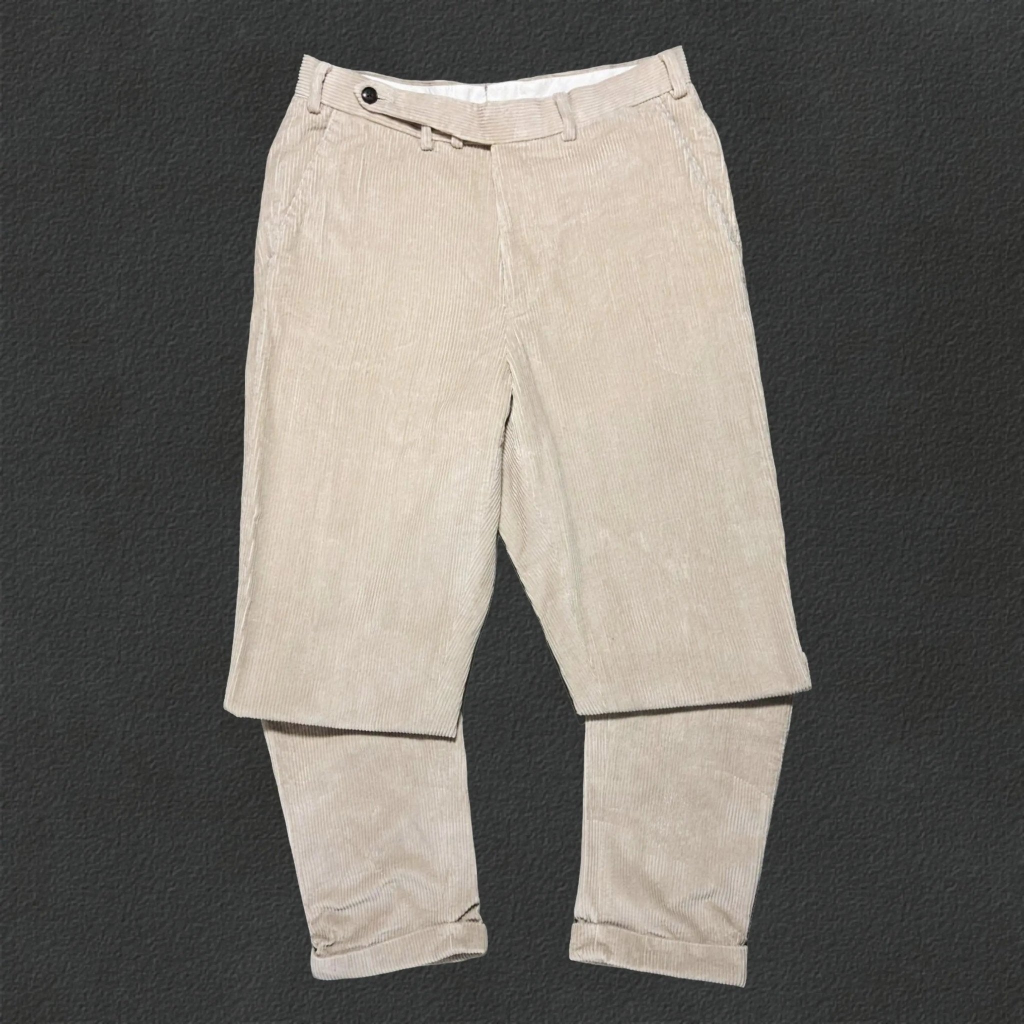 Beige Corduroy Chino Suitsupply - W30 - Excellent Condition - Revaleur