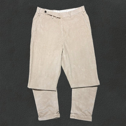 Beige Corduroy Chino Suitsupply - W30 - Excellent Condition - Revaleur