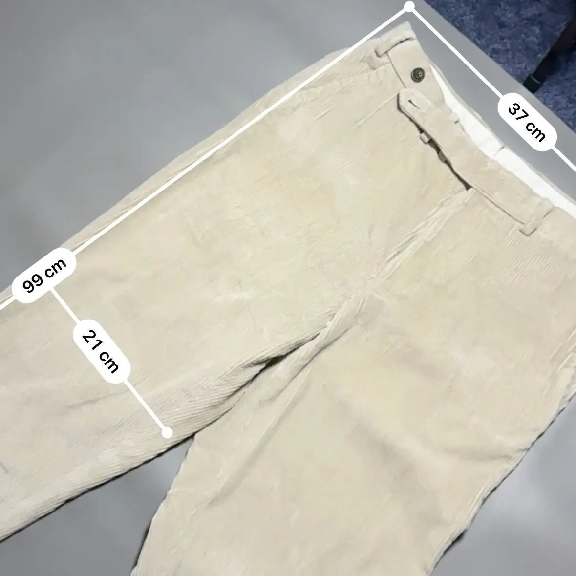 Beige Corduroy Chino Suitsupply - W30 - Excellent Condition - Revaleur