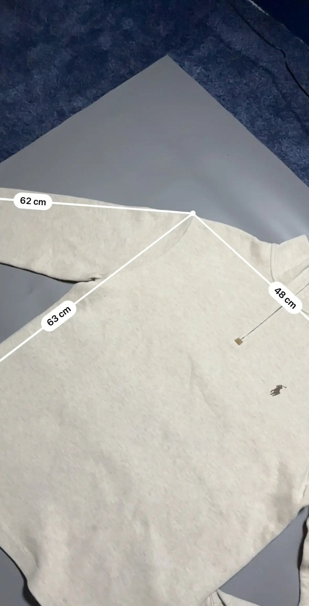 Beige Half Zip Ralph Lauren - M – New, Never Worn - Revaleur