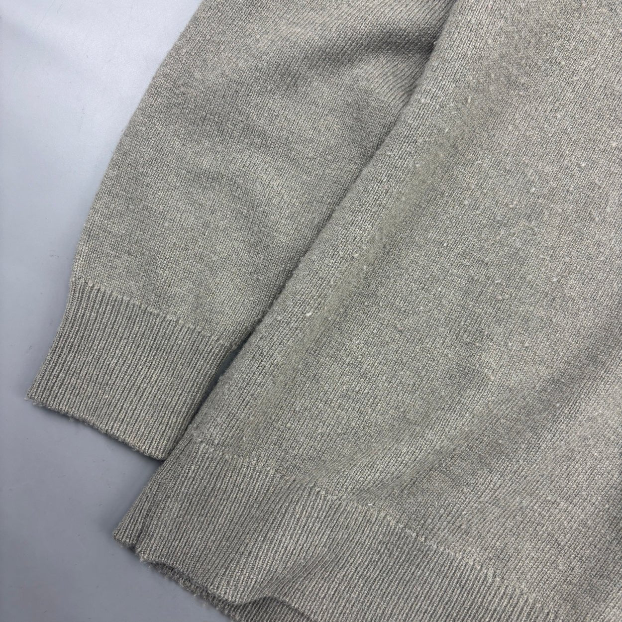 Beige Massimo Dutti Half Zip - Men M - Very Good - Revaleur